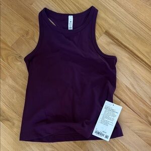 Lululemon Athletica Purple Fitted Tank Top